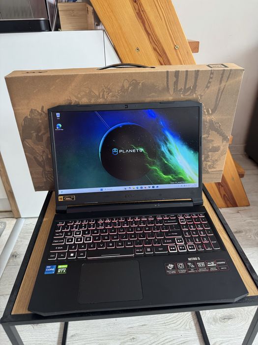 Laptop Acer Nitro 5 i7-11800H RTX 3070 16gb 1TB SSD