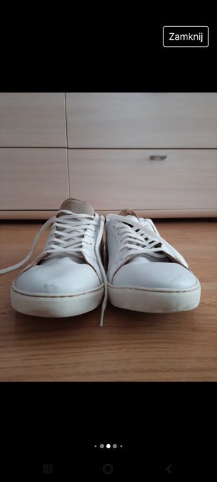 Buty białe męskie 44
