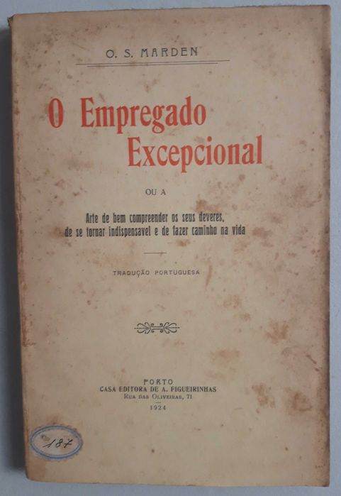 Livro PA-3 - O. S. Marden - O Empregado Excepcional