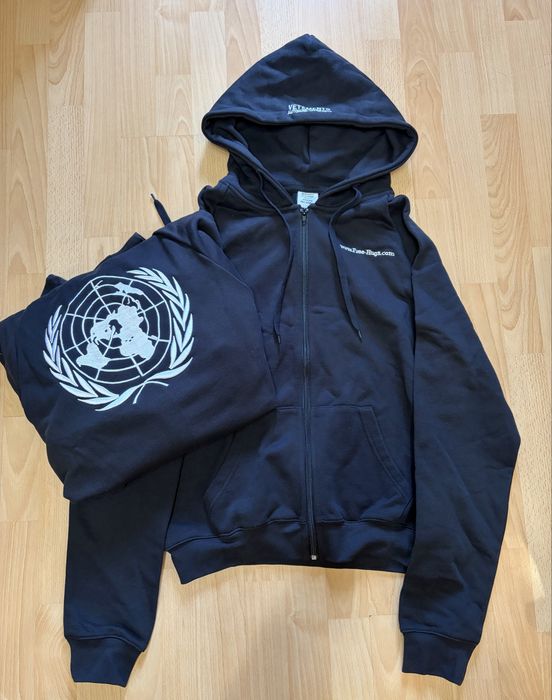 Зип худи vetements НОВОЕ