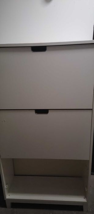 Szafka na buty IKEA STALL-polki na buty-drewno -szafka IKEA