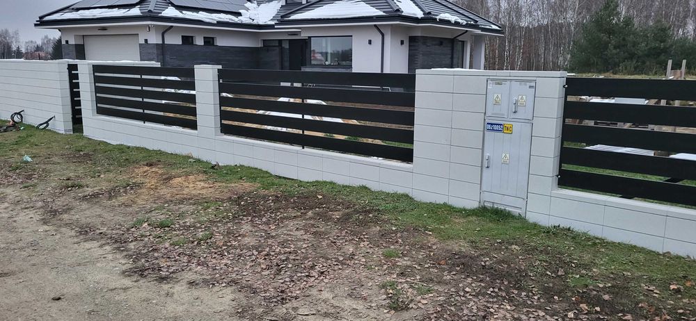 Ogrodzenia panelowe z profila