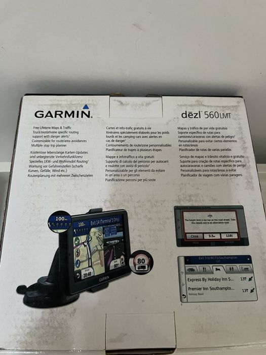 Gps garmin dezl 560 lmt