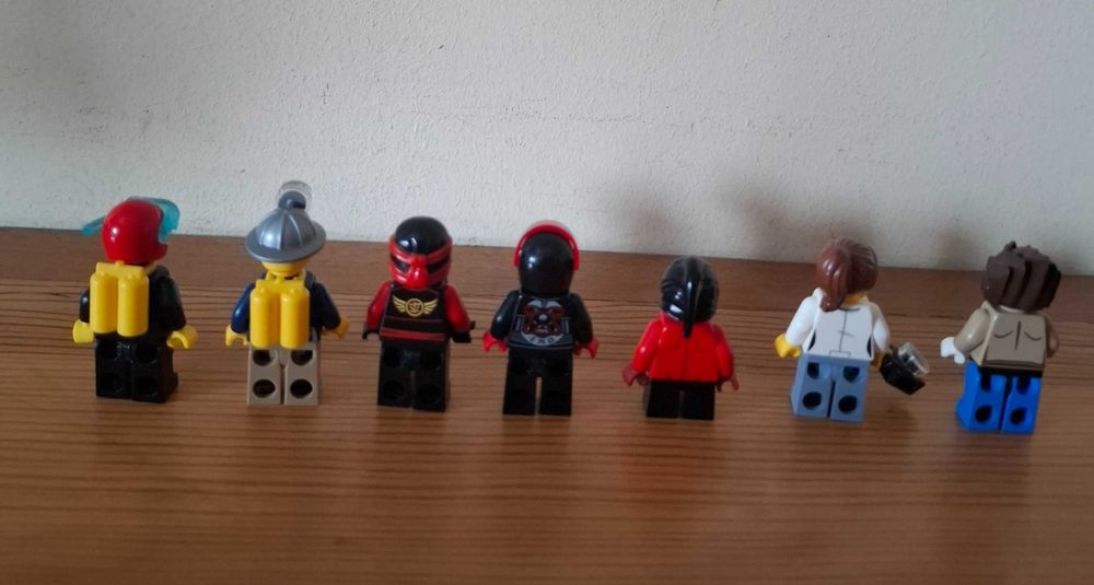 Lego - Bonecos / Figuras Mineiro, Ninjago e Outras