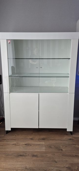 Witryna 177,5x123 biały polysk