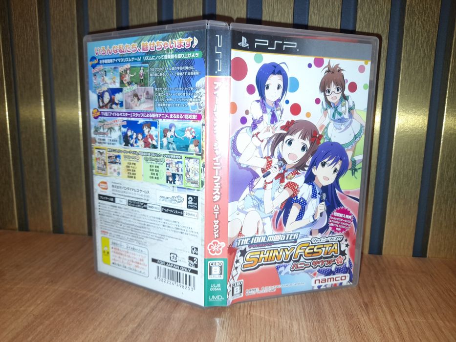 The idol master shiny festa honey psp retro ntsc j kolekcjonerski stan