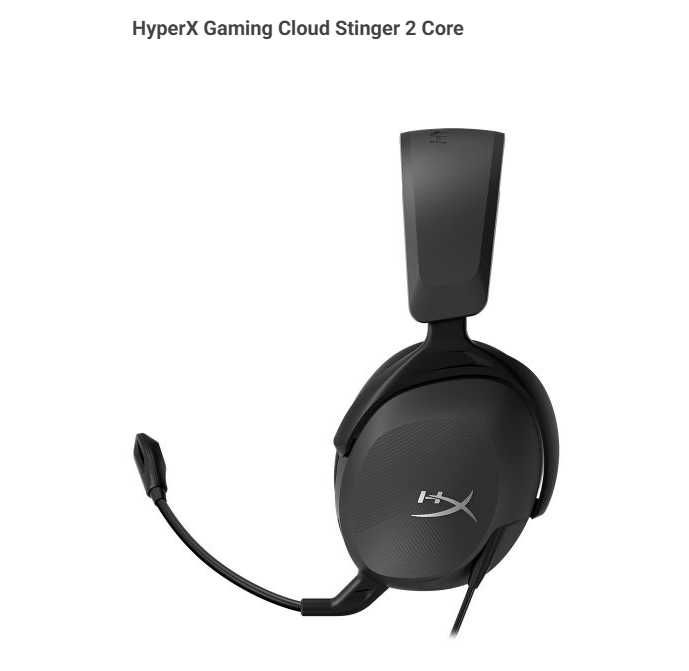 Fones HyperX HeadSet Gaming