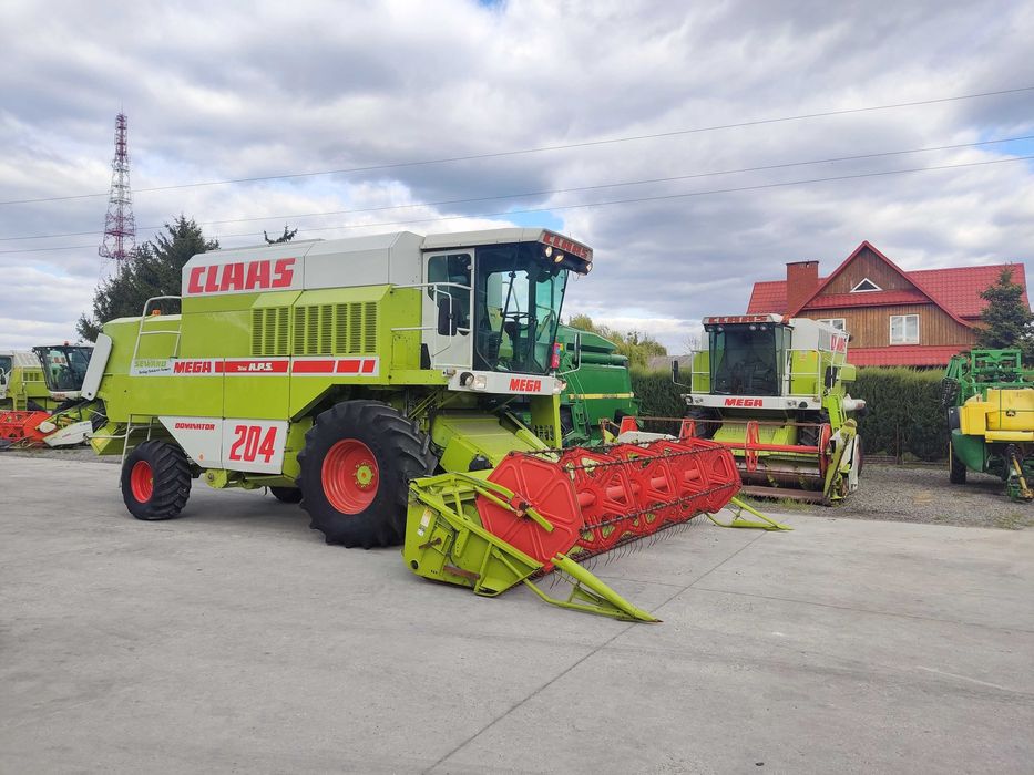 Kombajn zbożowy Claas dominator Mega 204, Mercedes