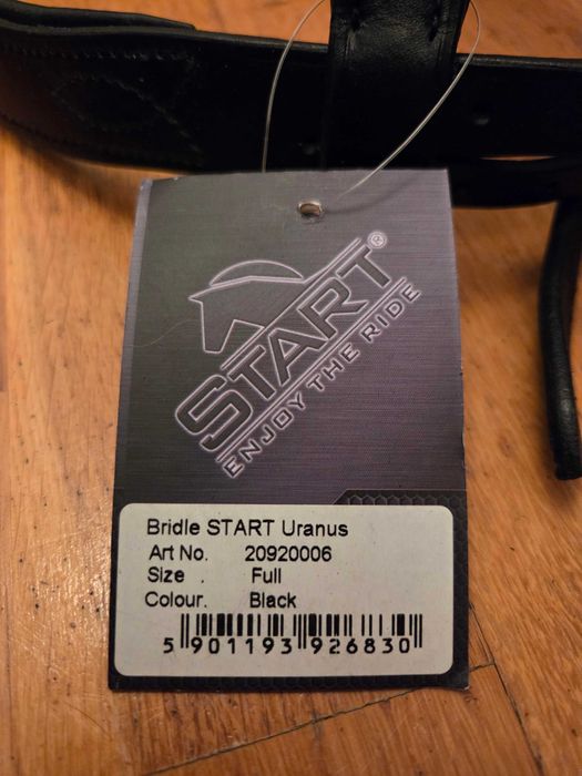 Ogłowie Start Uranus FULL + wodze