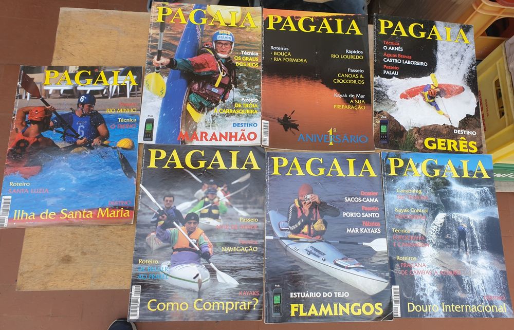 Revistas antigas Pagaia