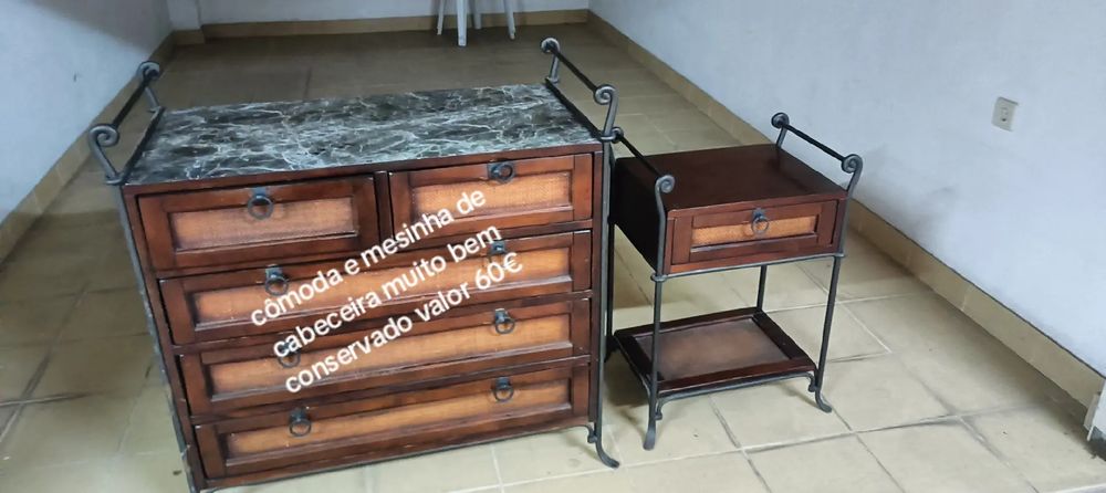 Jogo de quarto, sala e cozinha