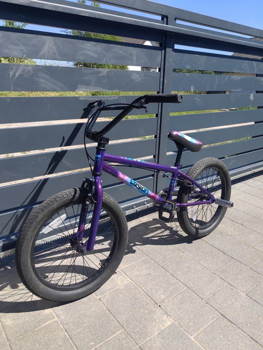 Rower  wyczynowy BMX Legion  Mongoose GRATIS  pegi rama  20,5 cala purple