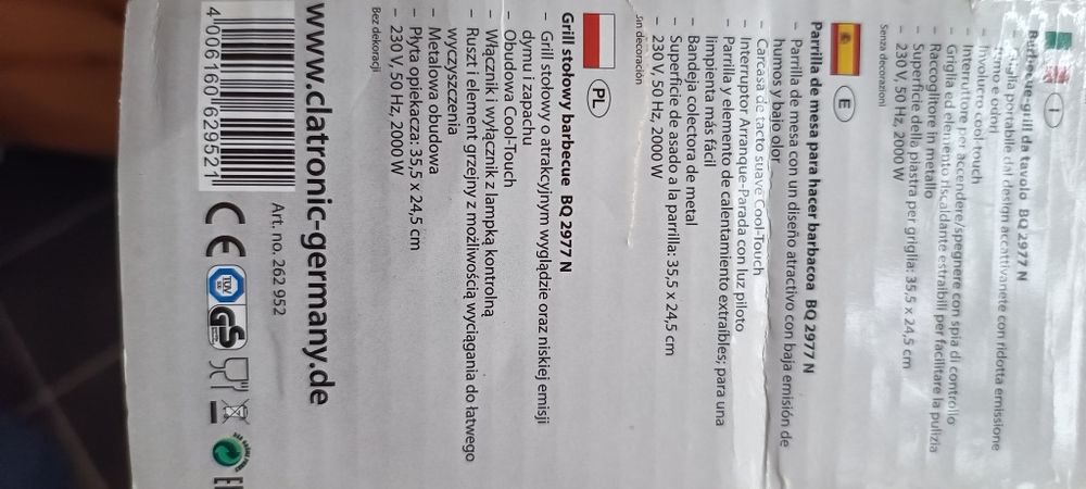 Grill elektryczny