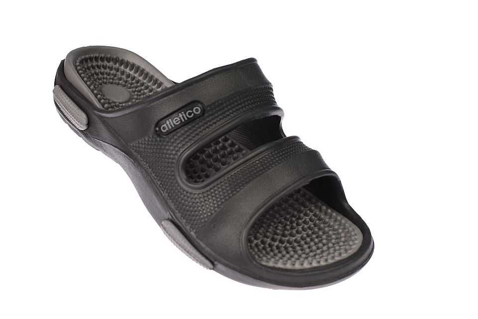 Klapki męskie fakirki z kolcami masującymi lp-03 bk rozm. 43