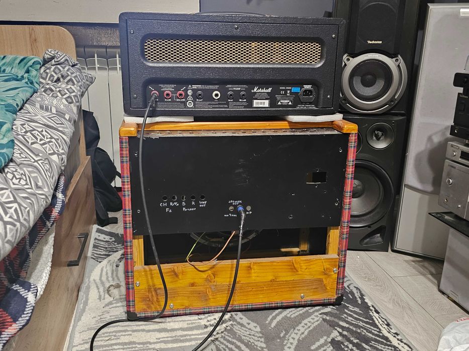 Wzmacniacz Marshall Origin 20H headfirst mod + wyposarzenie