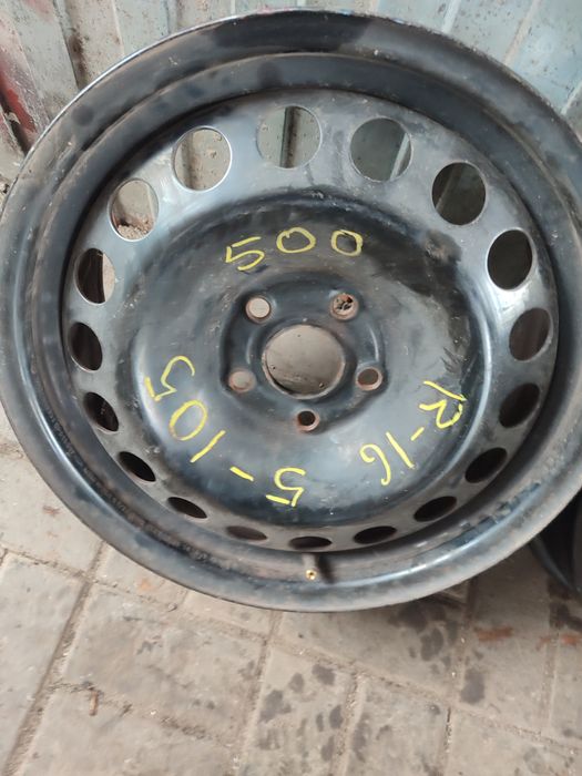 Диски металеві r16 opel astra j chevrolet bolt 5.105 et 44 dia 56.6