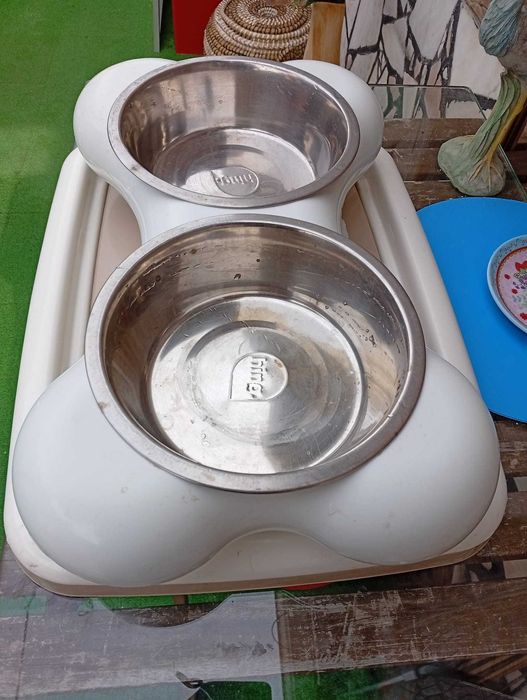 Taças para comida gato/cao