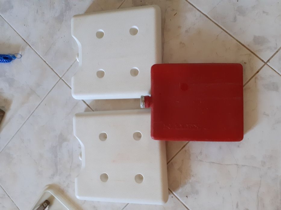 9 Placas de gelo = Todas 5