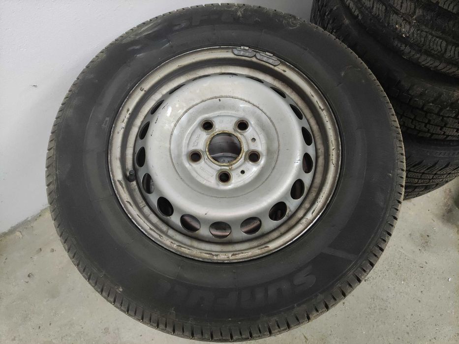 Volkswagen Crafter II Man Tge Koła Felgi x 4