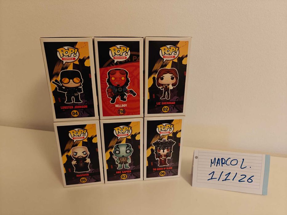 PoP's colecionáveis