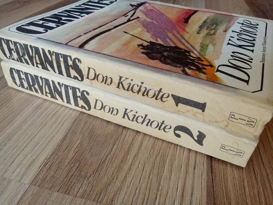 Don Kichote, Cervantes, 2 tomy