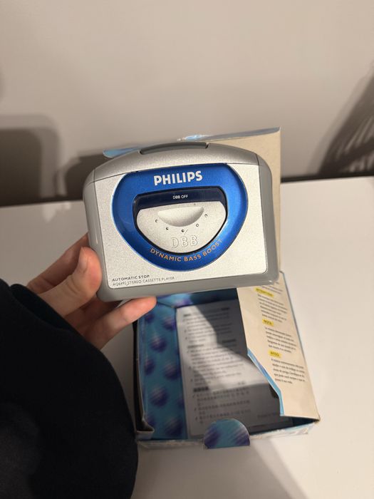 Retro Odtwarzacz kasetowy Philips AQ6492