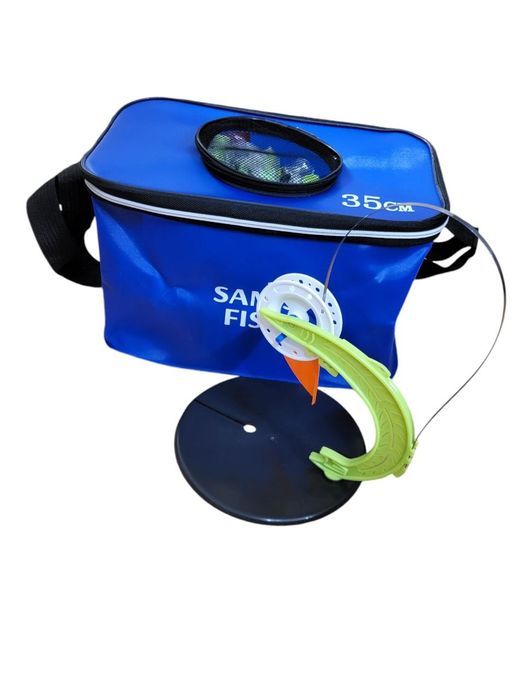 Набір жерлиць Щука неоснащених та оснащених 10 шт та 15шт+сумка Ева