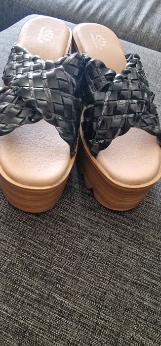 Klapki Koturny NOWE, Buty Damskie