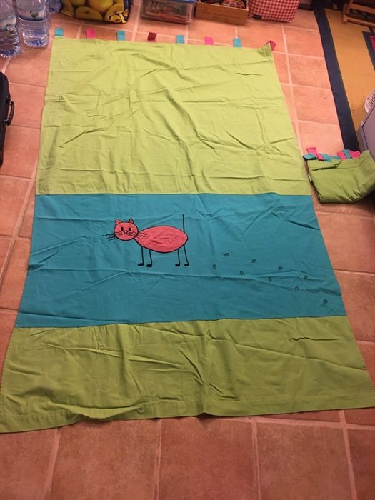 Cortinados infantis Loja Gato Preto