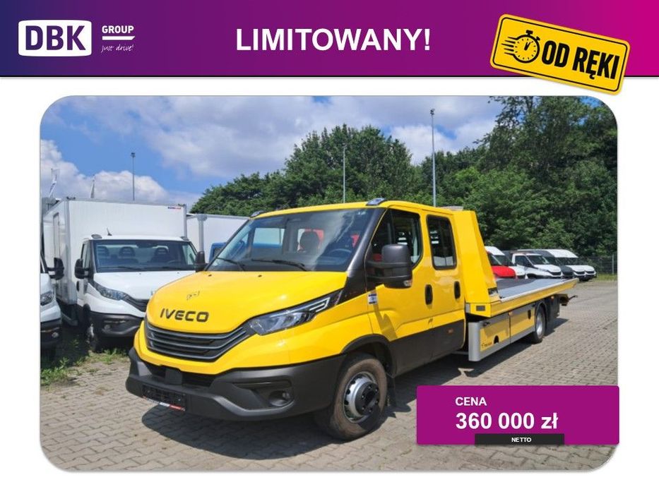 Iveco Daily 70C18H D/P  Laweta /Brygadówka /zawieszenie pneumatyczne