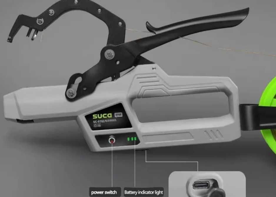 Atadora elétrica plantas e arvores