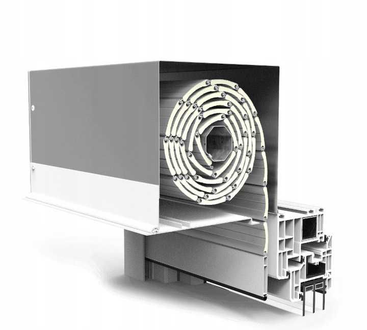Rolety ZEWNĘTRZNE Podtynkowe Automatyczne Ocieplone