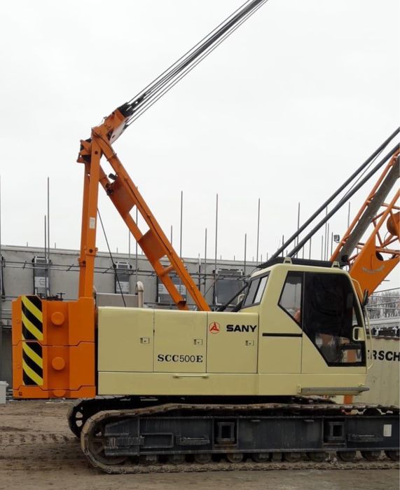 Dzwig kratowy Sany scc500 koparka