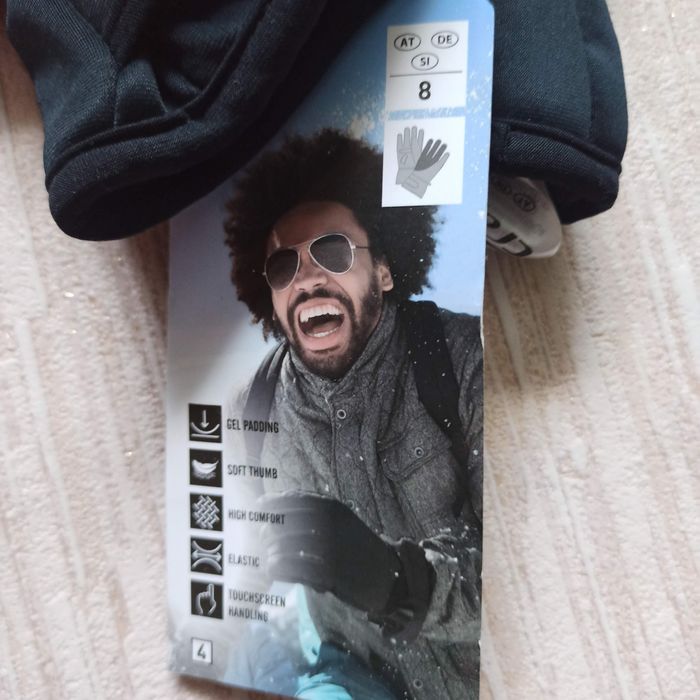 Спортивні зимові рукавиці Crane р.8  перчатки рукавички