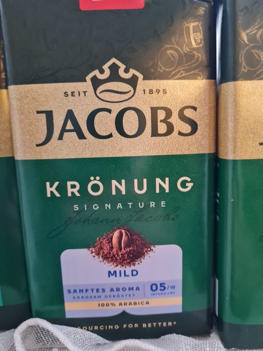 Z Niemiec Kawa jacobs Kronung Aroma mild balance 500g