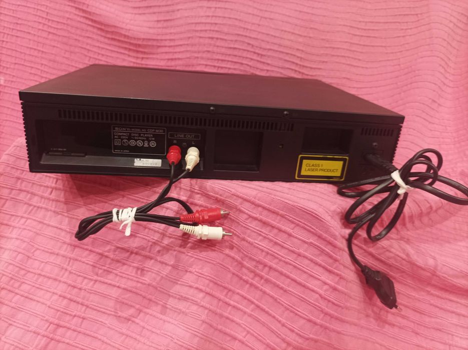 Sony CDP-M30 Compact Disc Player - Com Controlo Remoto - Vintage