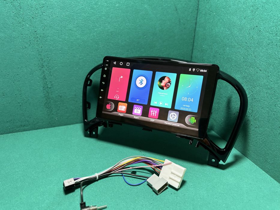 Андроид  магнитола для Nissan Juke, 9 дюймів , CarPlay