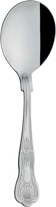 Grunwerg łyżki do zupy, stal nierdzewna 18/0, zestaw 12 szt., 1,5 mm