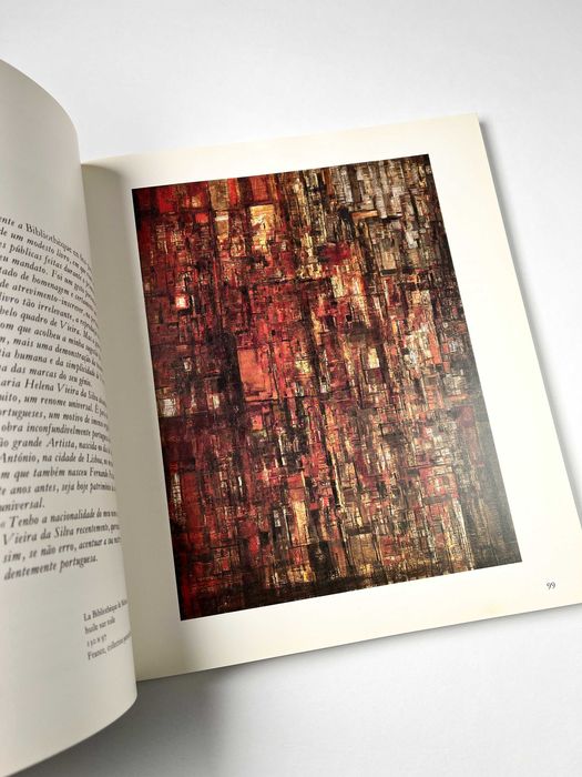 Livro / Catálogo Vieira da Silva 1988 Editions d’Art Albert SKIRA S.A