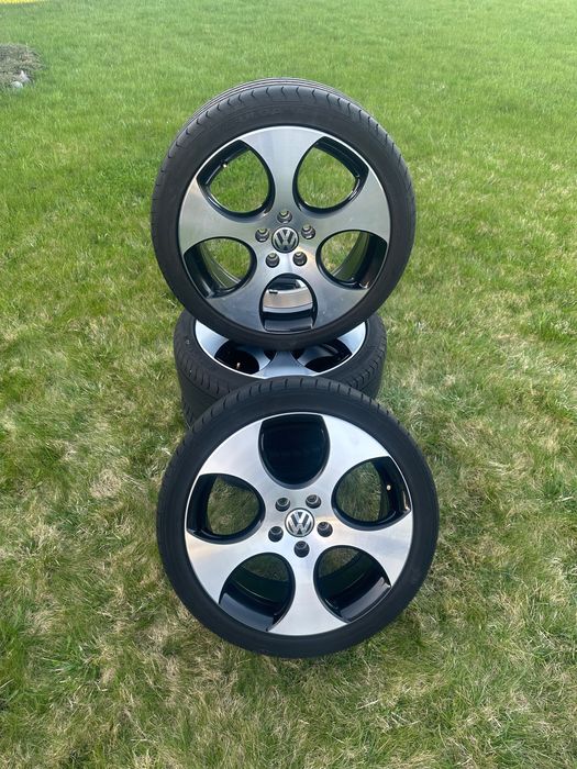 Титанові диски 5 112 R18 VW GOLF GTI ORIGINAL DETROIT