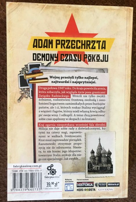 Adam Przechrzta - Demony czasu pokoju - (wydanie I)