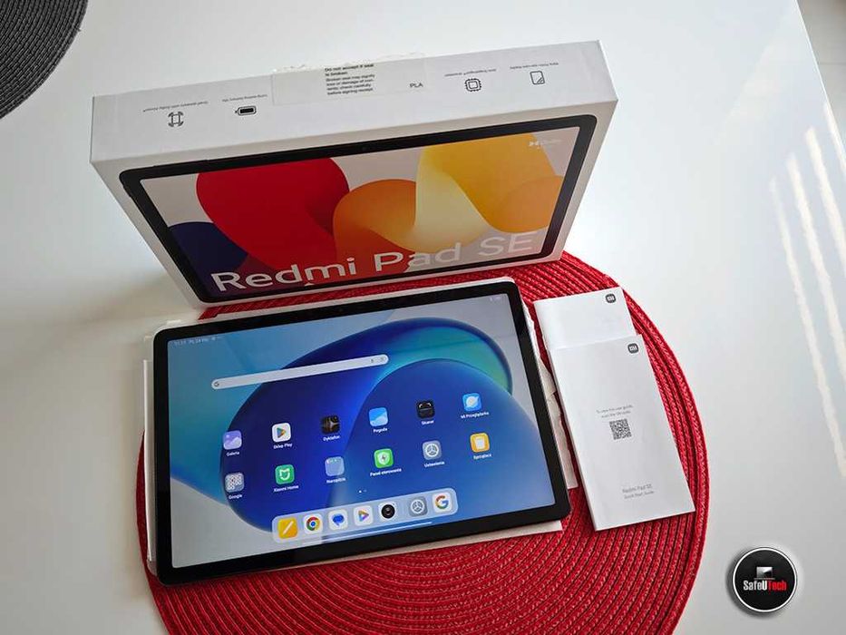 Tablet Xiaomi Redmi Pad SE - 4GB RAM 128GB ROM - Snapdragon - Szary - Graphite Gray - SUPER CENA + Rysik gratis