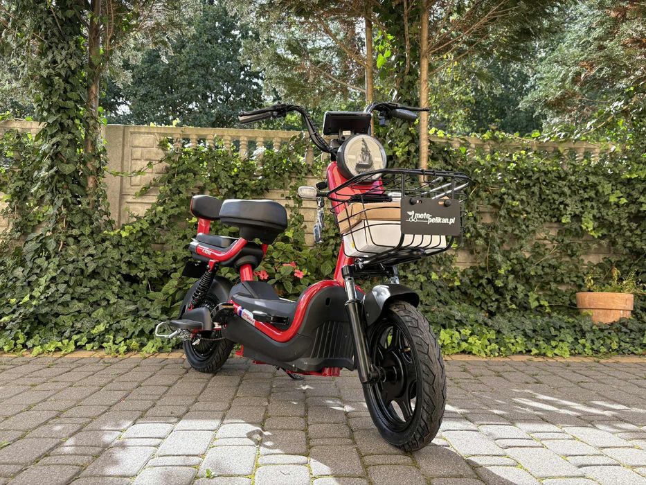 SKUTER ELEKTRYCZNY 500W | E-KUGE | Homologacja drogowa | Raty Dostawa