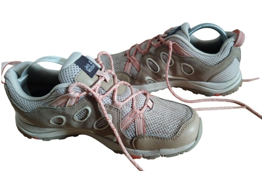 Buty trekkingowe Jack Wolfskin comfort fit r 37,5 beżowe