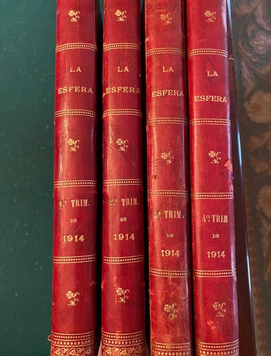Livros "La Esfera, Ilustracion Mundial 1914"