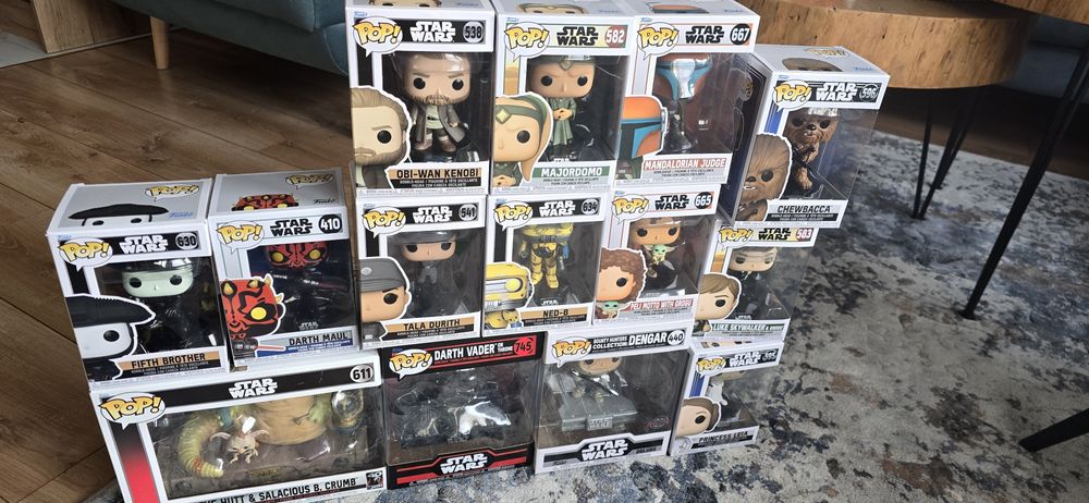 Funko pop star wars  zestaw
