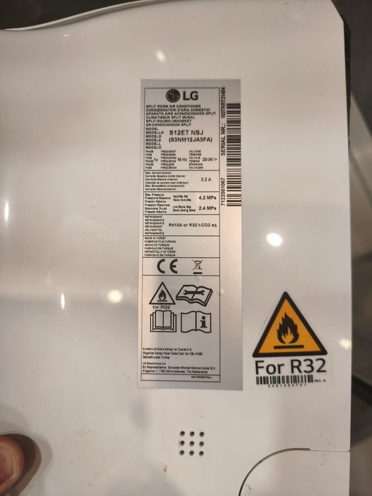 Klimatyzator LG jednostka wewnętrzna 3.5 kw