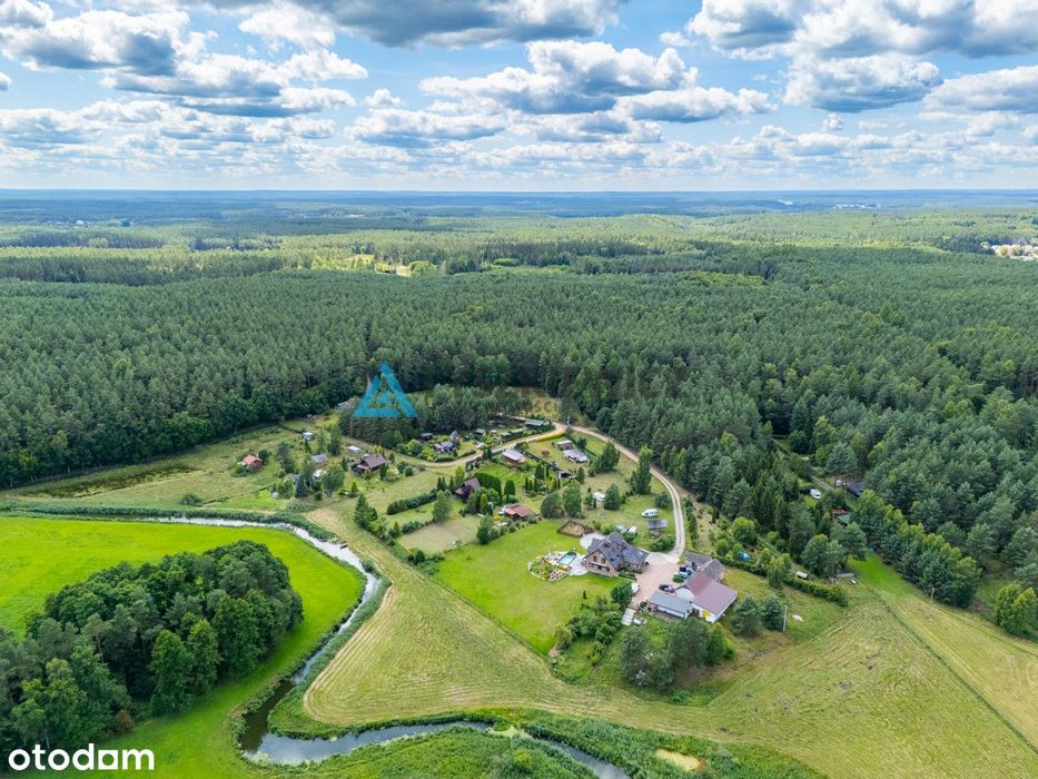 Uroczy domek nad rzeką Wierzycą !