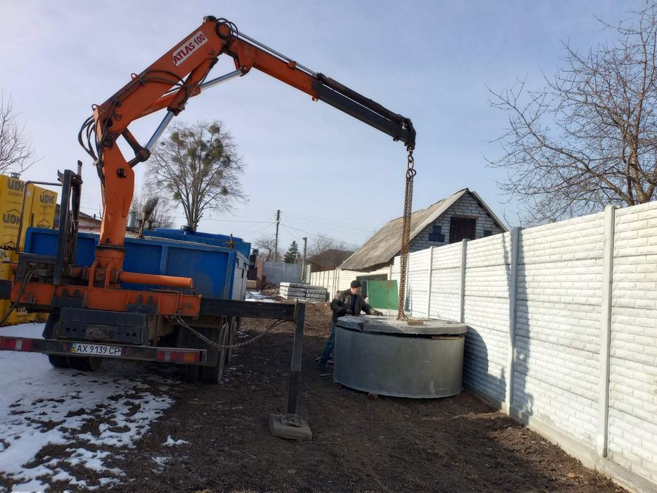 Услуги, аренда крана-манипулятора