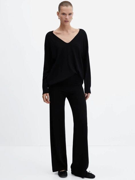 Брюки трикотажні Mango теплі